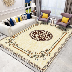 Custom 3D Mat Fashion Carpet Non-Slip Salon Modern Alfombras Large Area Rugs